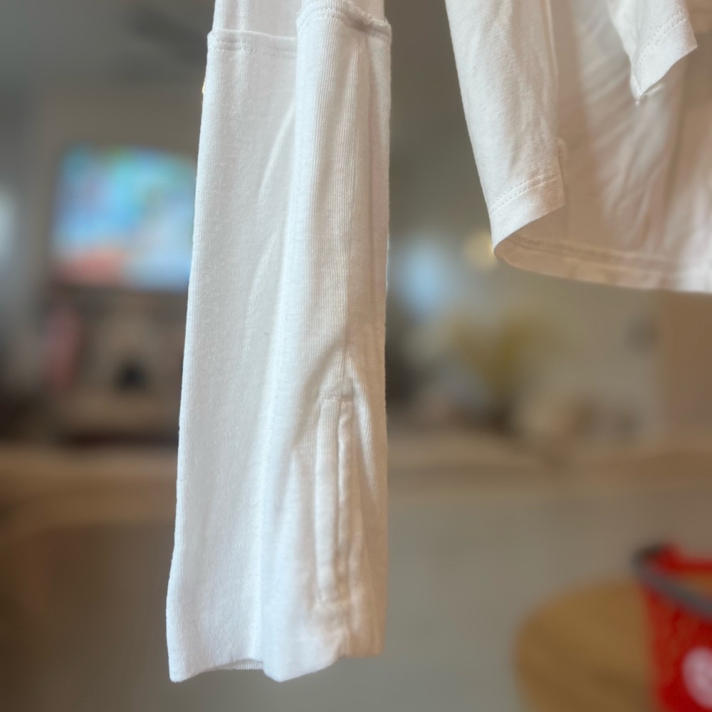 Free People Ivory Long Sleeve Tee - Picture 13 of 14